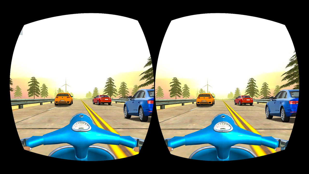 اسکرین شات 8 بازی VR Highway Traffic Bike Racer