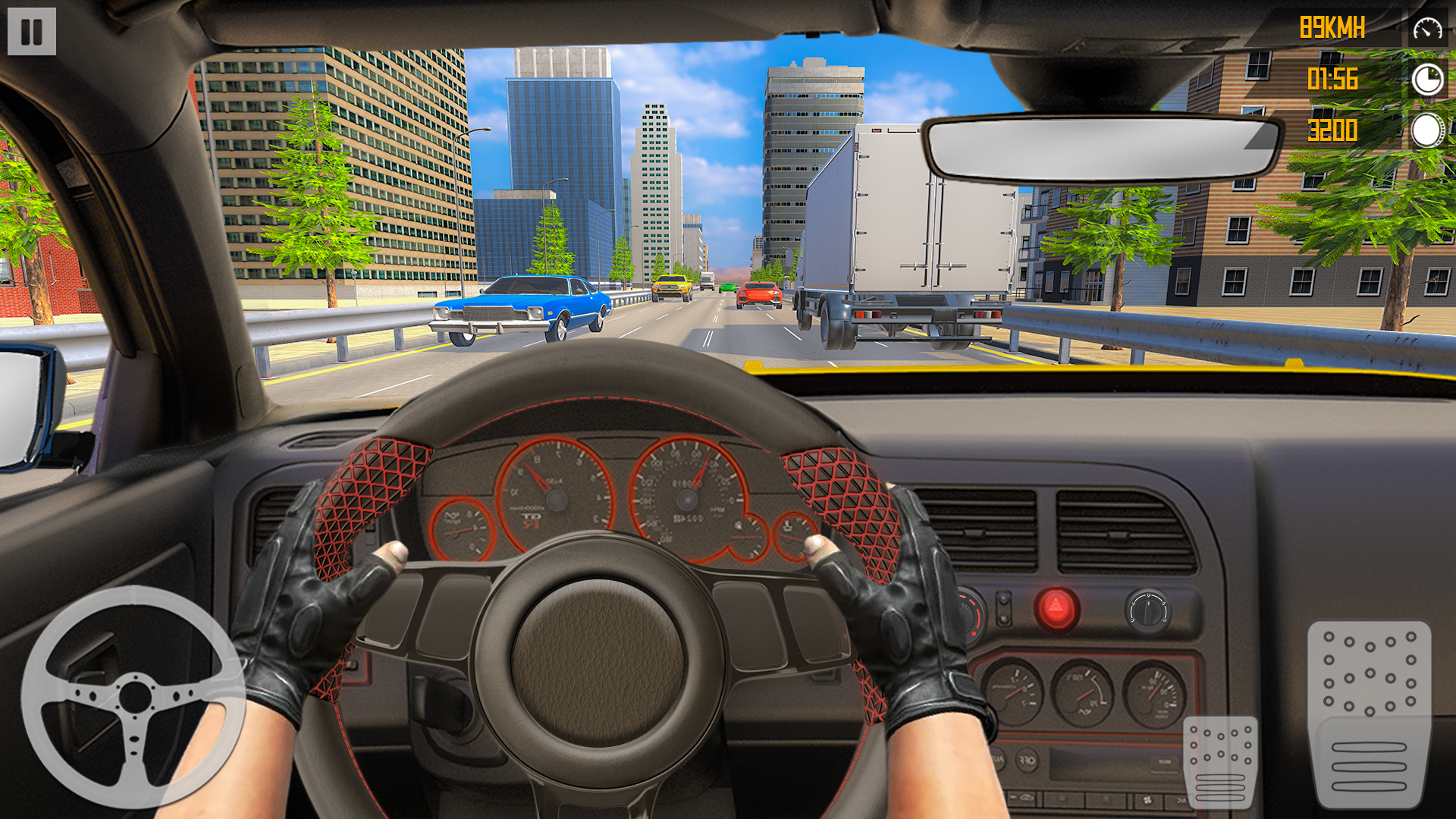اسکرین شات بازی VR Traffic Racing In Car Drive 6