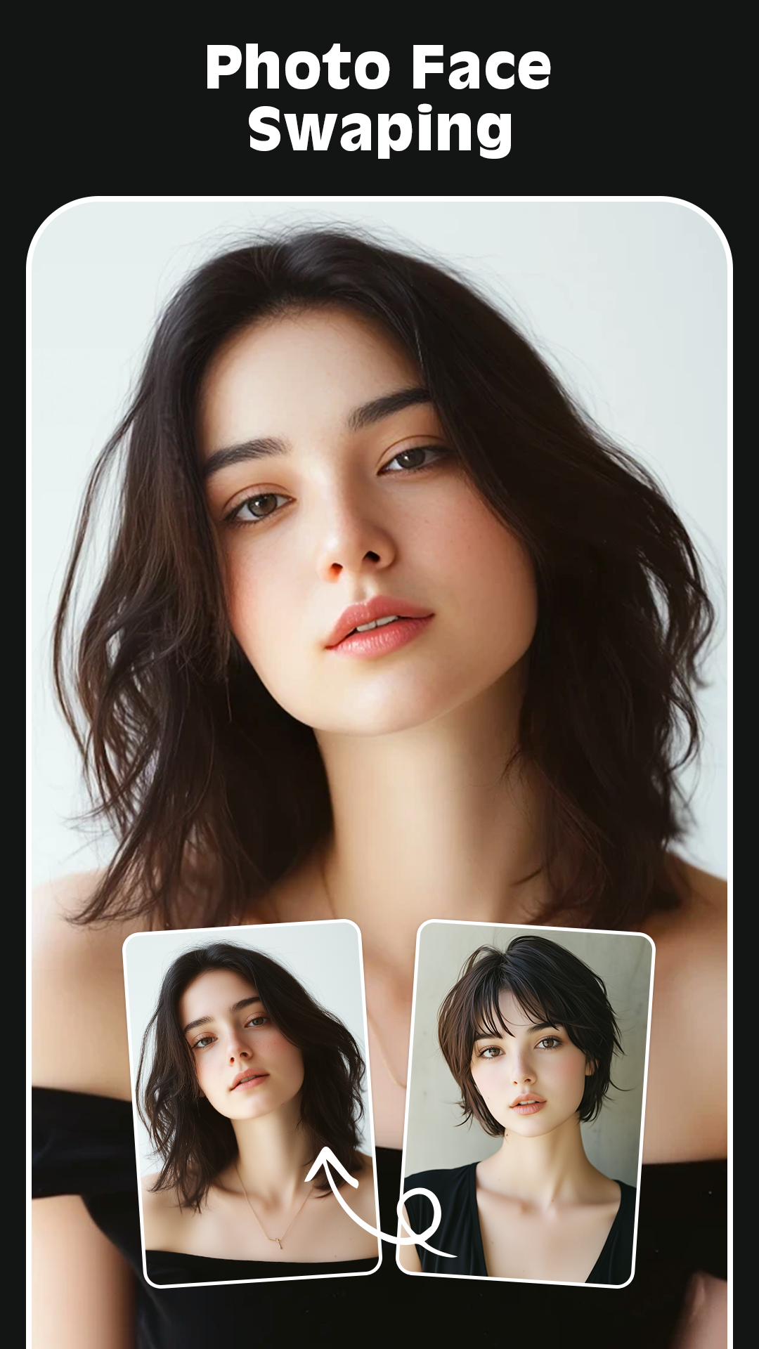 اسکرین شات 1 برنامه PicsAI: Face Swap & BG Eraser