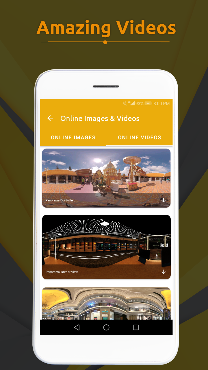 اسکرین شات 5 برنامه VR Player VR videos and 360 vi