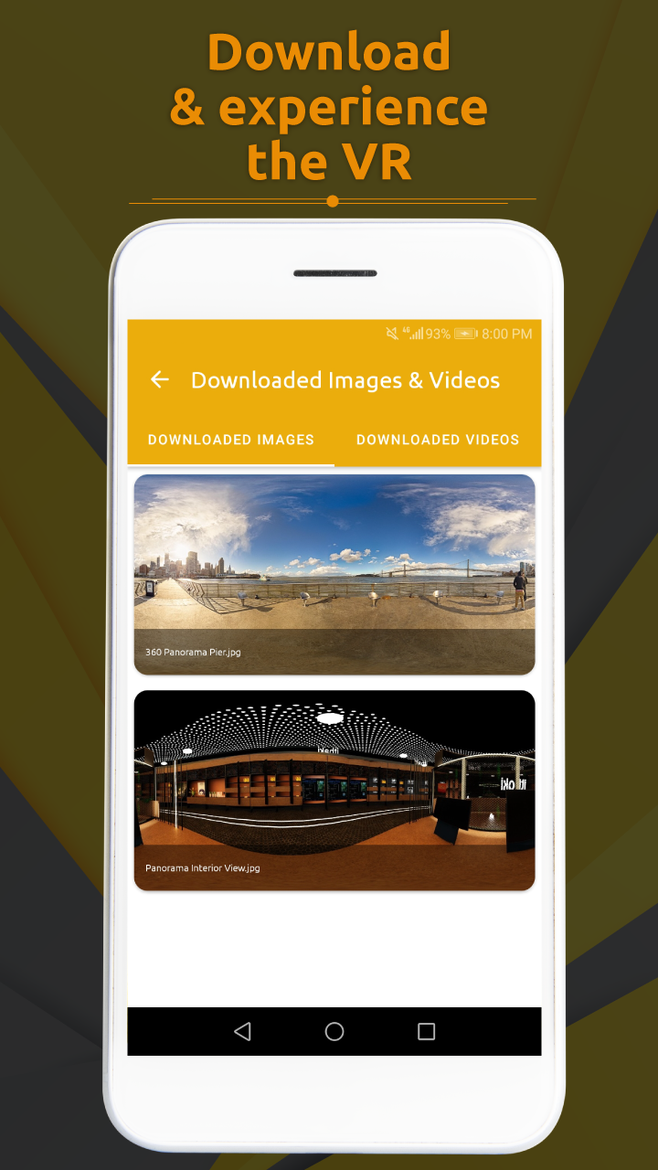 اسکرین شات 6 برنامه VR Player VR videos and 360 vi