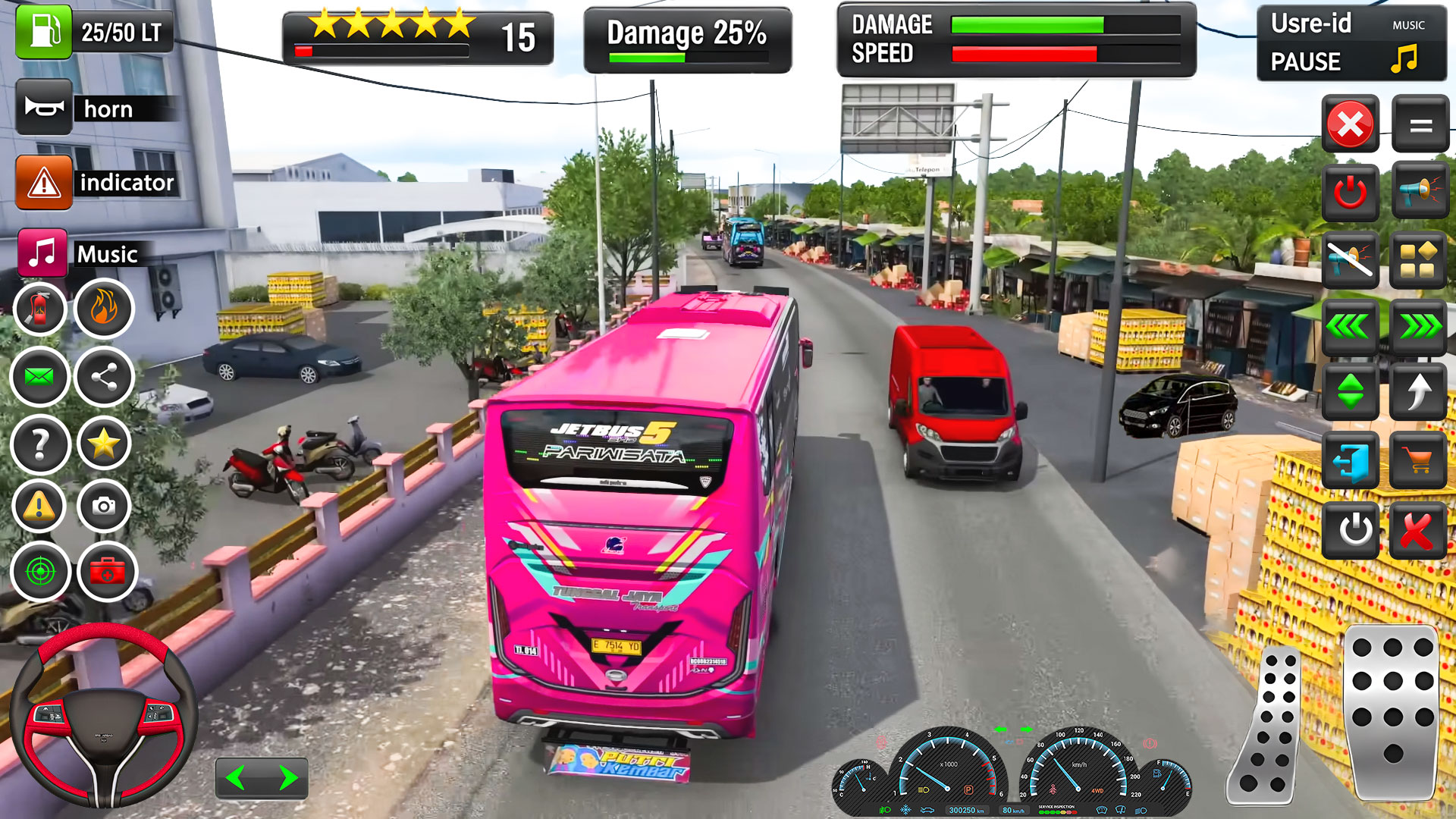 اسکرین شات 6 بازی Coach Tourist Bus City Driving