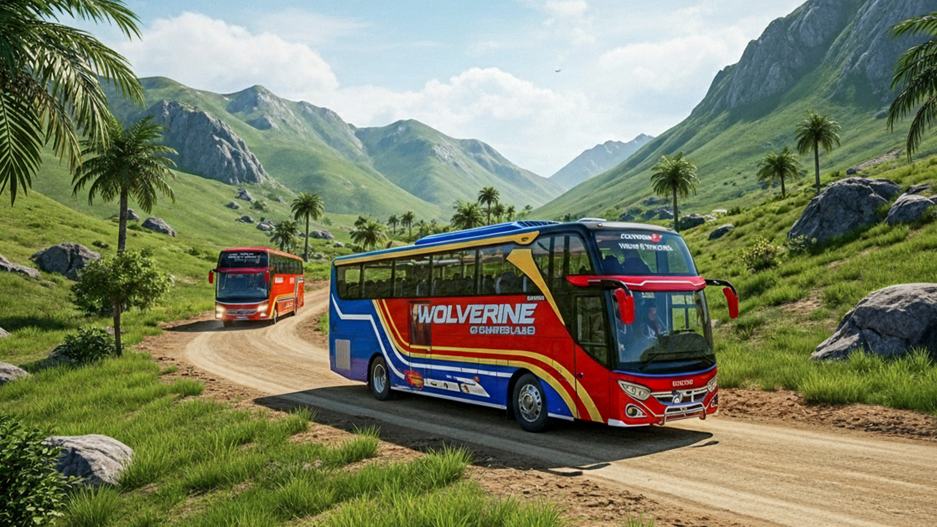 اسکرین شات 1 بازی Coach Tourist Bus City Driving