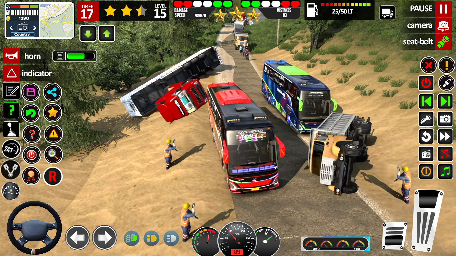 اسکرین شات 3 بازی Coach Tourist Bus City Driving