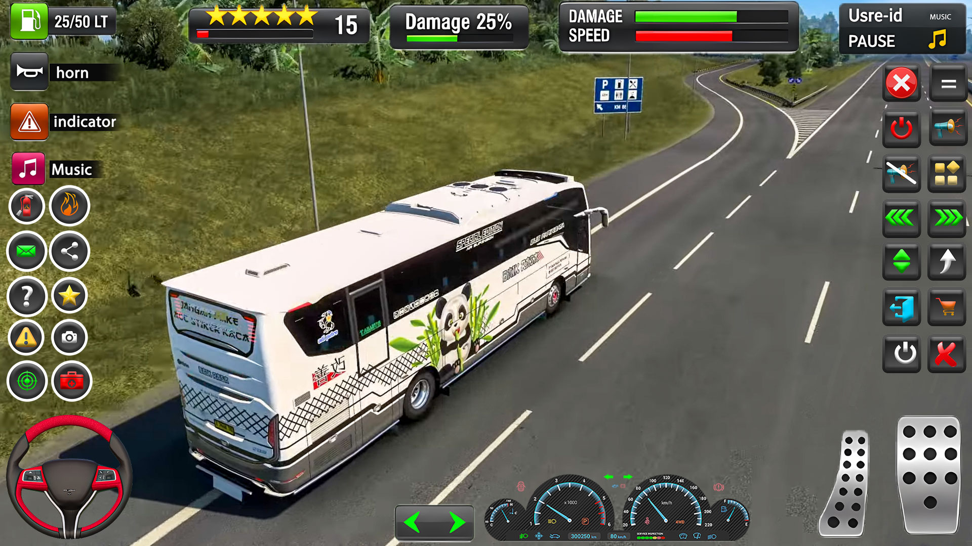 اسکرین شات 7 بازی Coach Tourist Bus City Driving