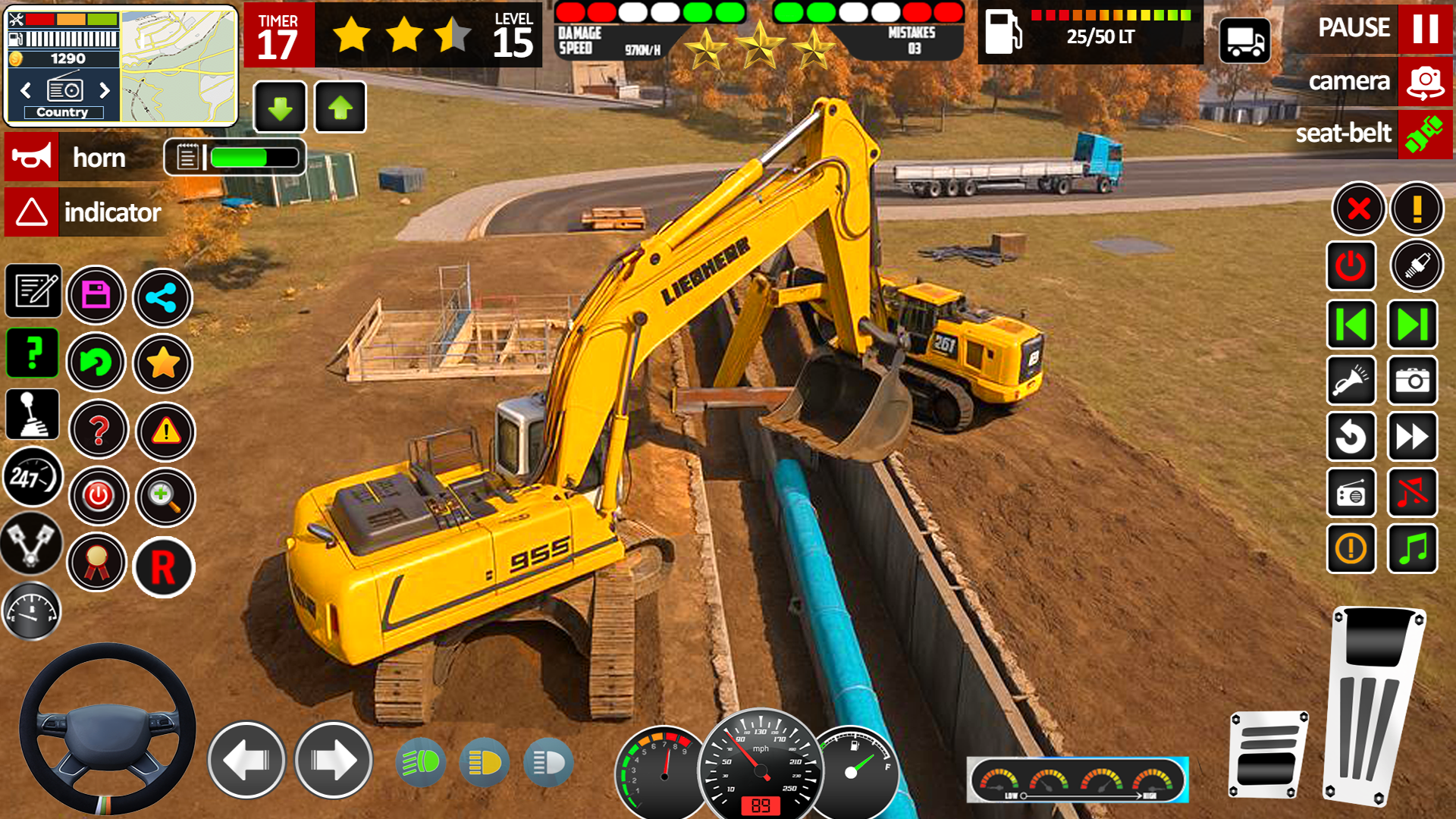 اسکرین شات 2 بازی JCB Construction Games 2023