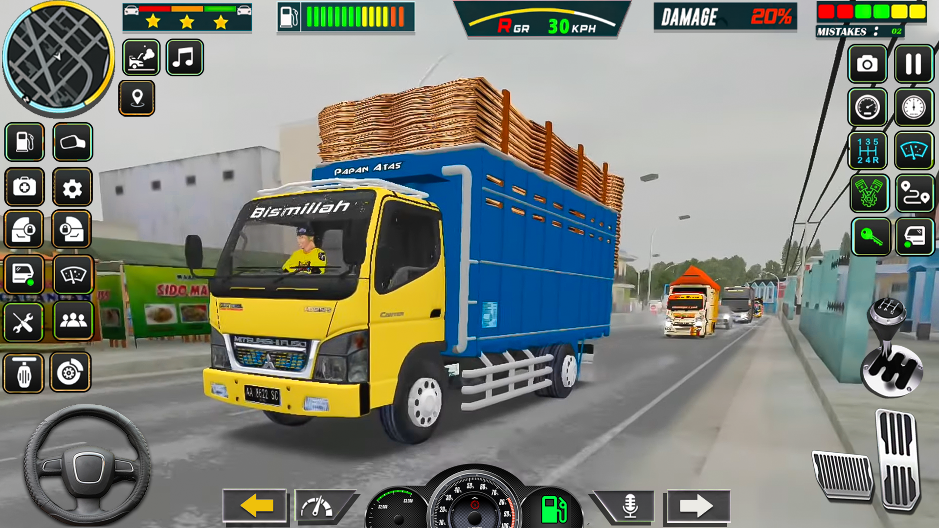 اسکرین شات 2 بازی Real Cargo Truck Games 2023