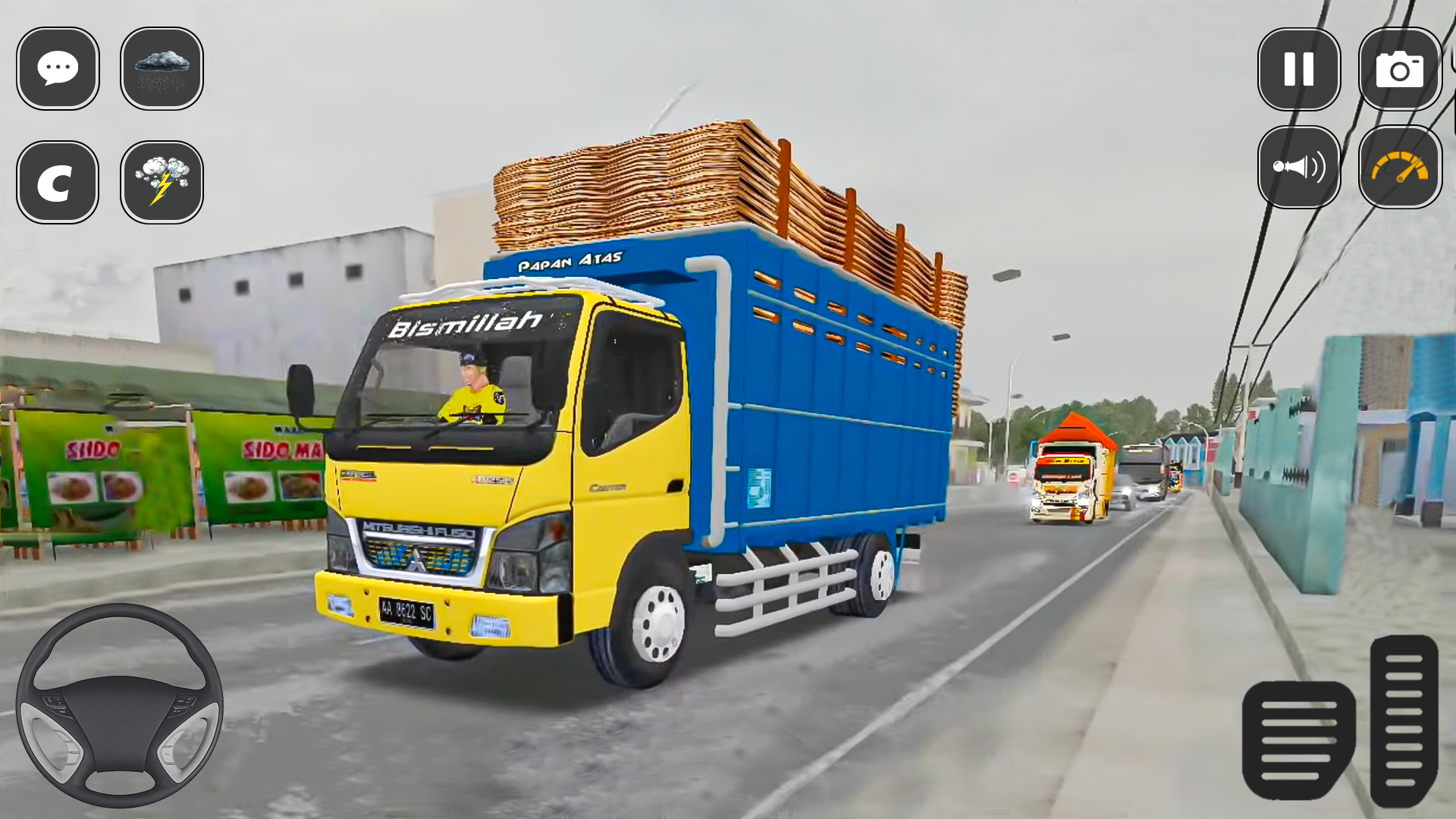 اسکرین شات 2 بازی Real Cargo Truck Games 2023