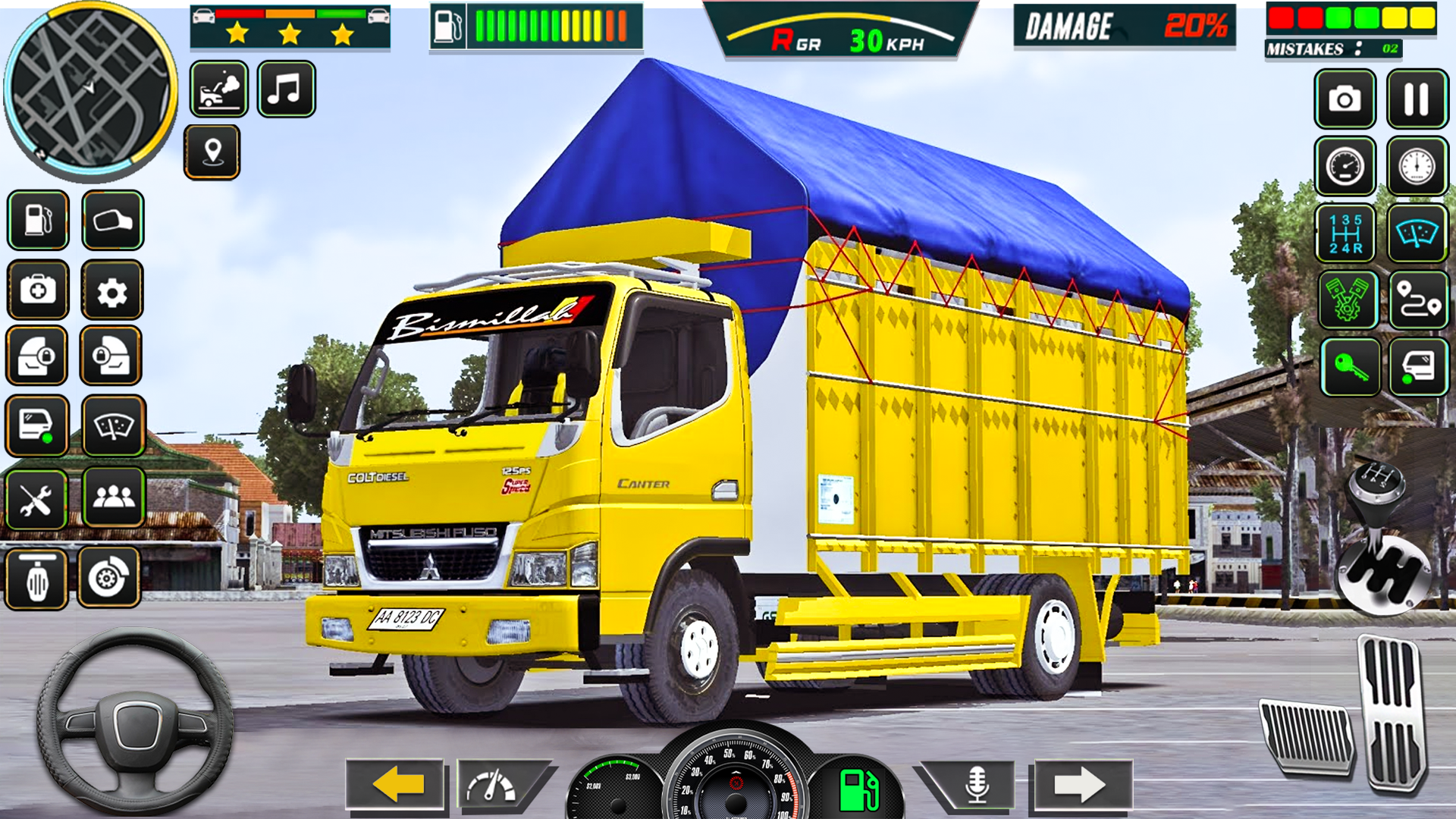 اسکرین شات 5 بازی Real Cargo Truck Games 2023