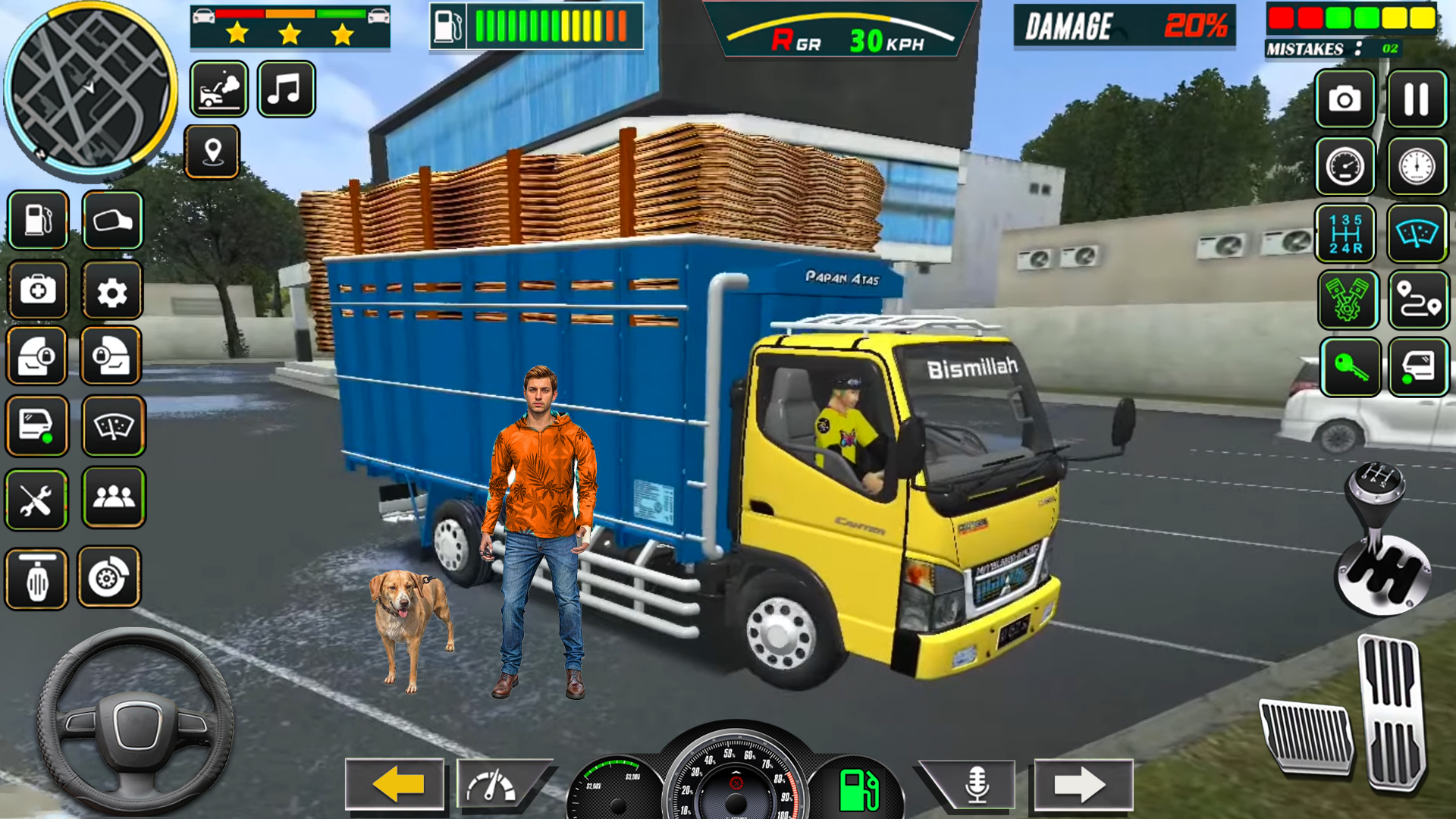 اسکرین شات 4 بازی Real Cargo Truck Games 2023