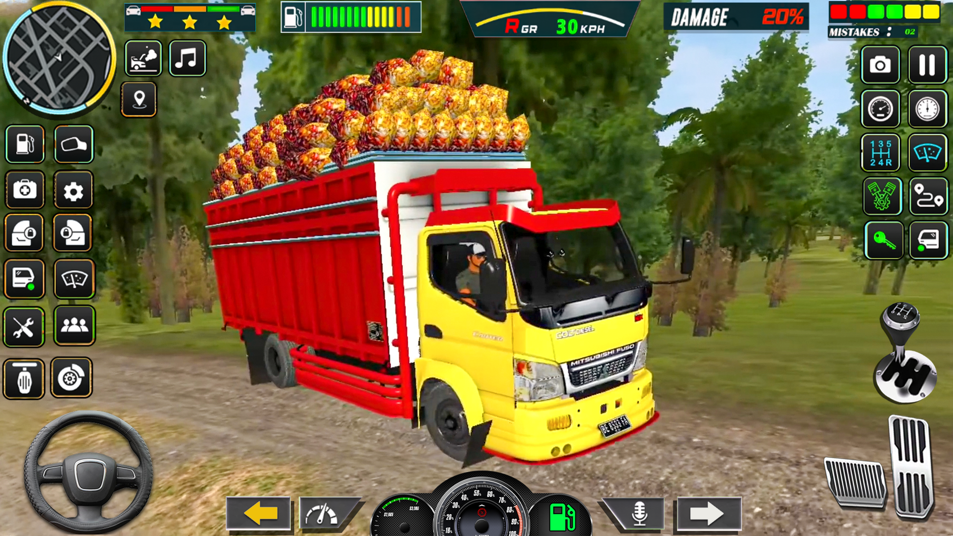 اسکرین شات 3 بازی Real Cargo Truck Games 2023
