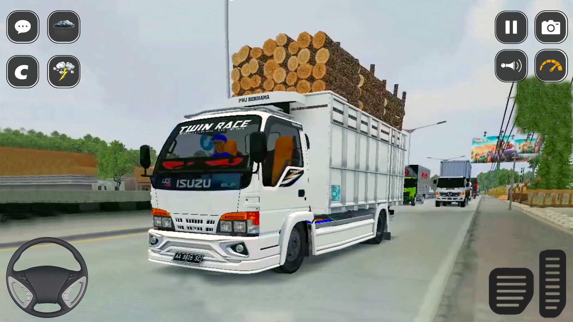 اسکرین شات 6 بازی Real Cargo Truck Games 2023