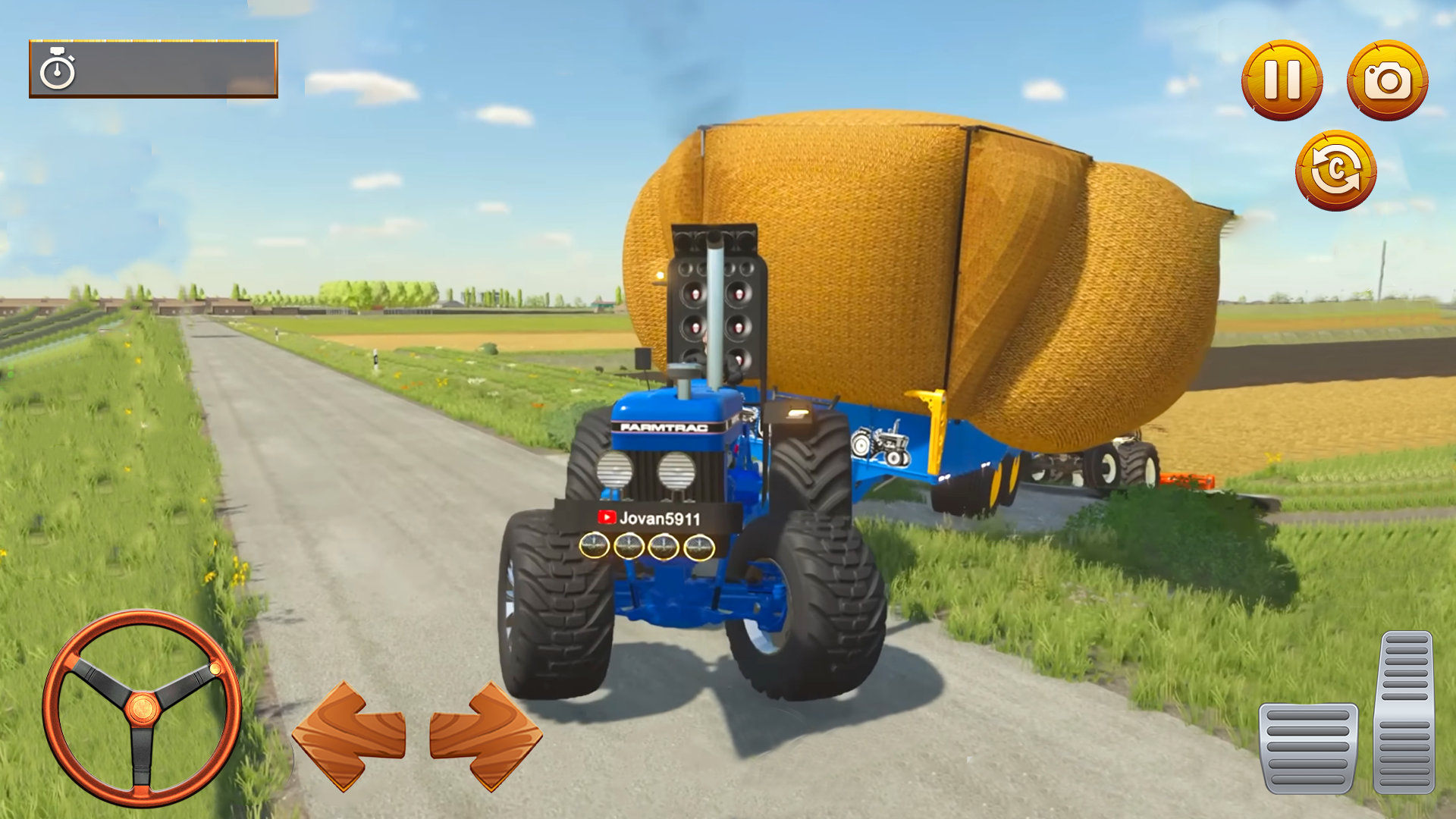 اسکرین شات 6 بازی Tractor Farming Games 2023