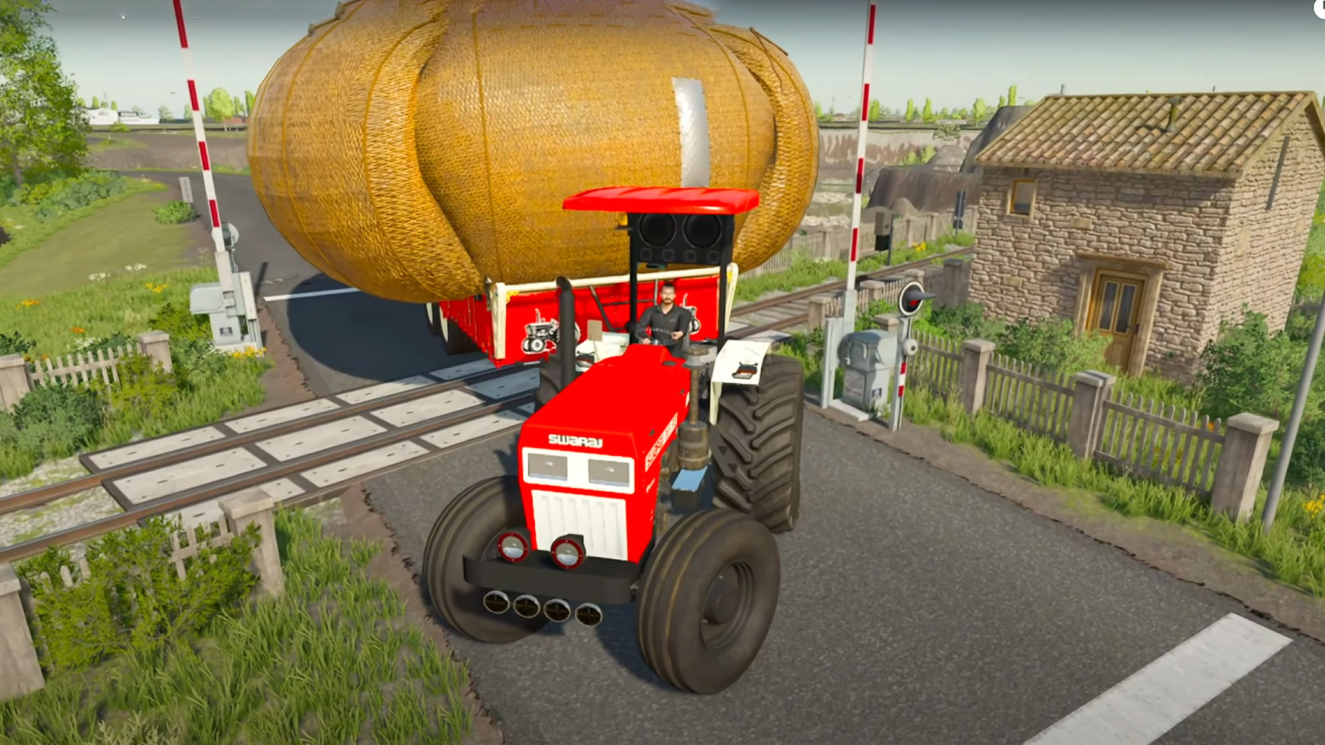 اسکرین شات 3 بازی Tractor Driving: Farming Games