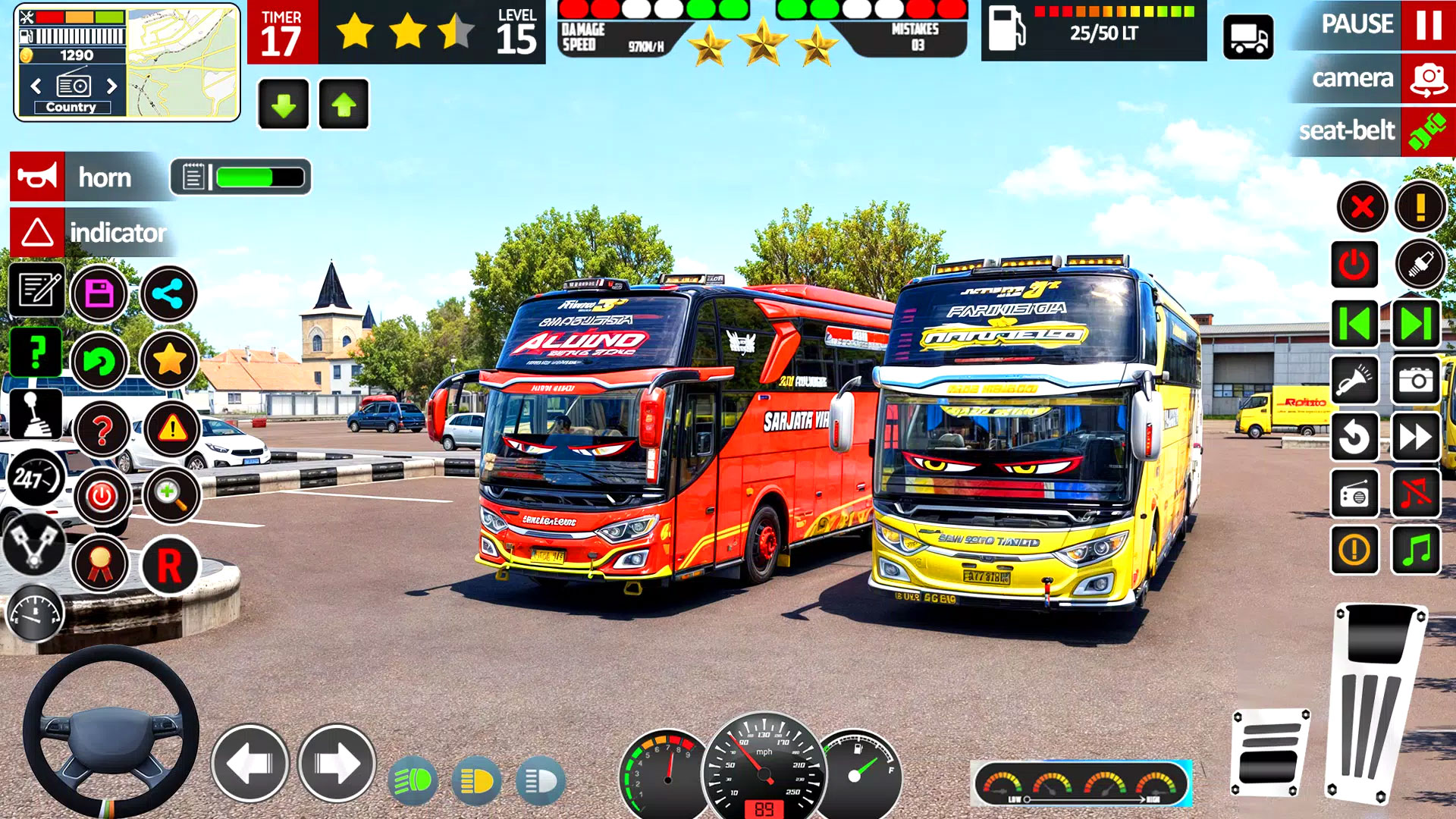 اسکرین شات 4 بازی Real Coach Driving: Bus Games