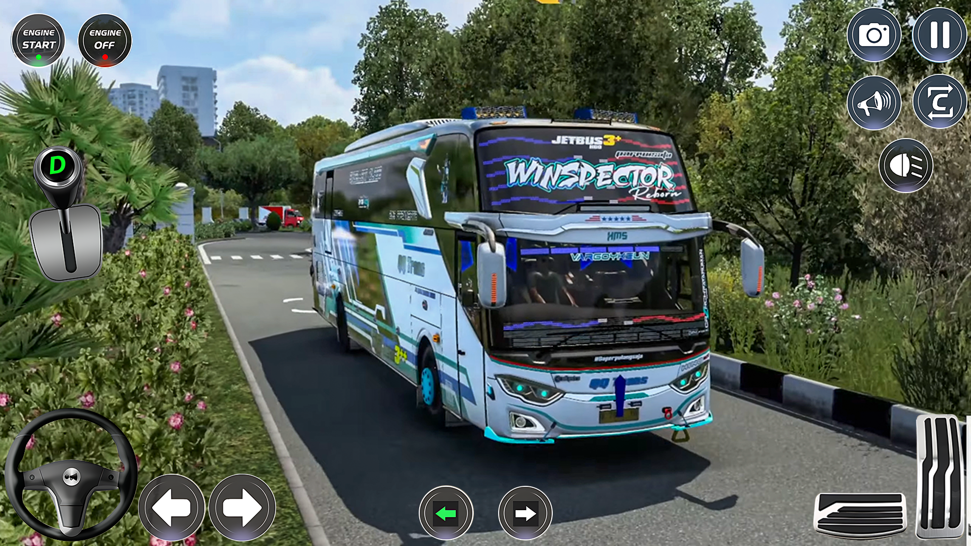 اسکرین شات 2 بازی Real Coach Driving: Bus Games