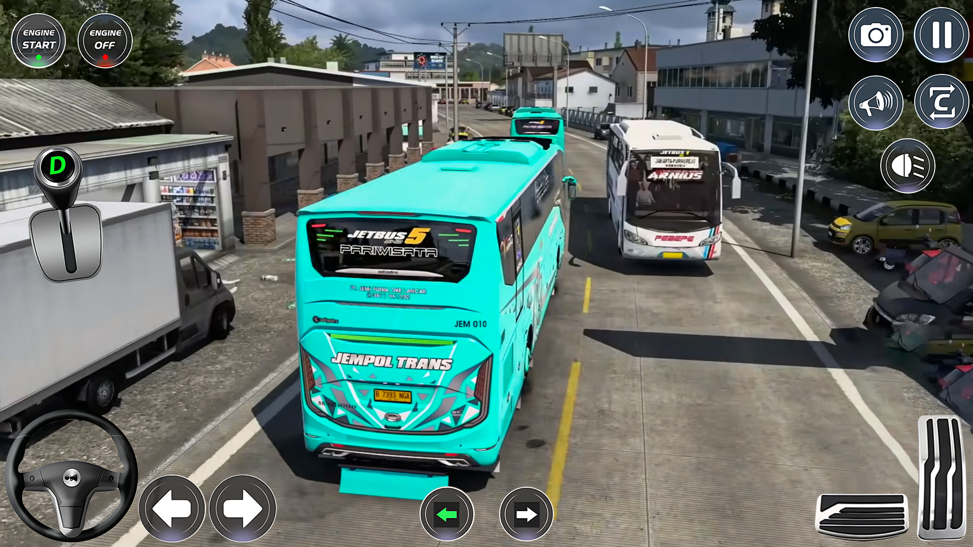 اسکرین شات 5 بازی Real Coach Driving: Bus Games