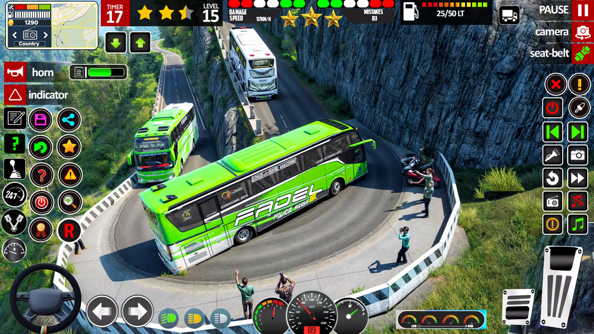 اسکرین شات 2 بازی Real Coach Driving: Bus Games