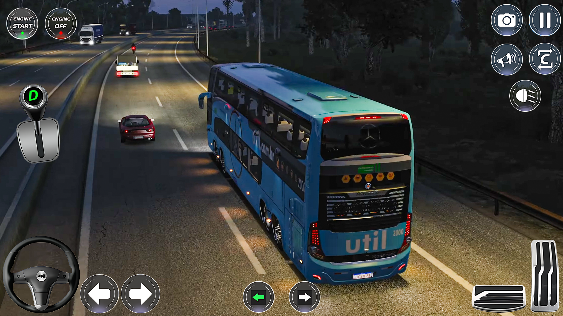 اسکرین شات 3 بازی Real Coach Driving: Bus Games