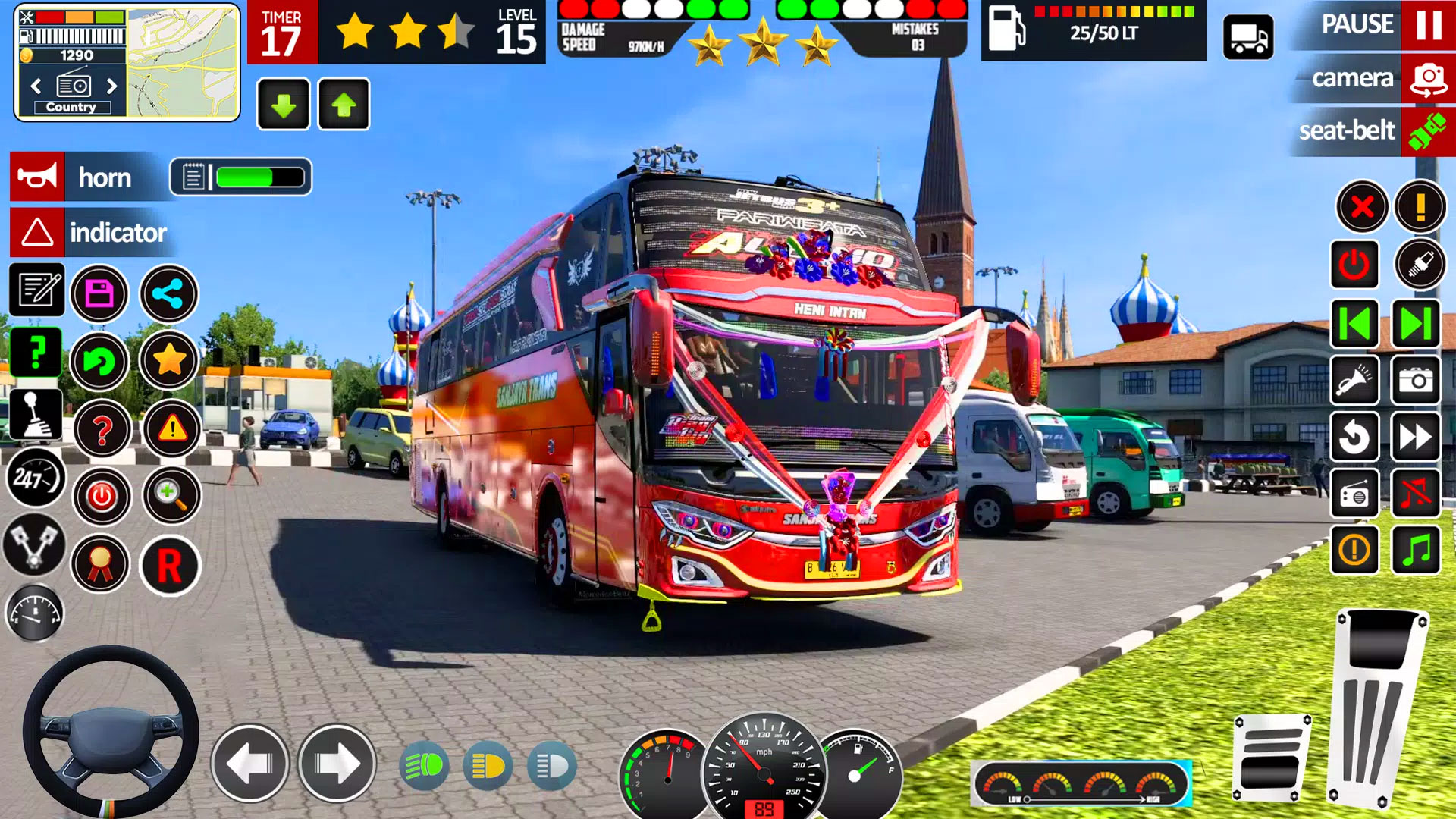 اسکرین شات 6 بازی Real Coach Driving: Bus Games