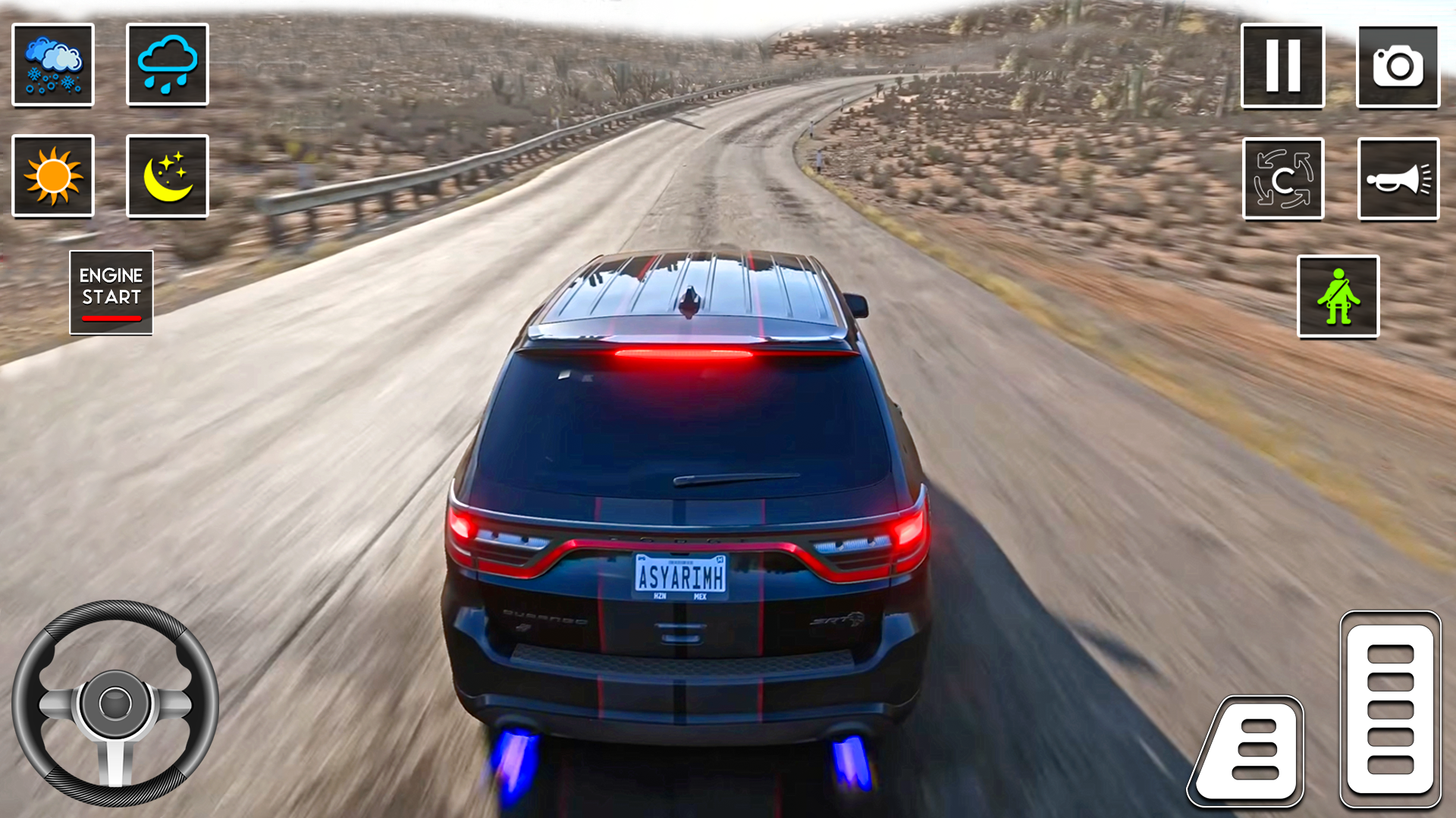 اسکرین شات 2 بازی Uphill Mountain Jeep Driver 3D