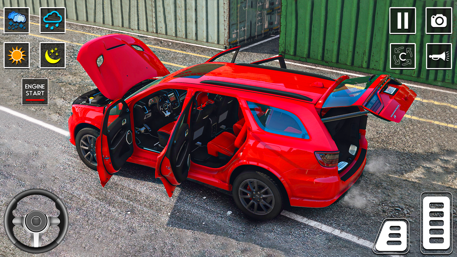 اسکرین شات 5 بازی ما جیپ خارج از جاده رانندگی4x4