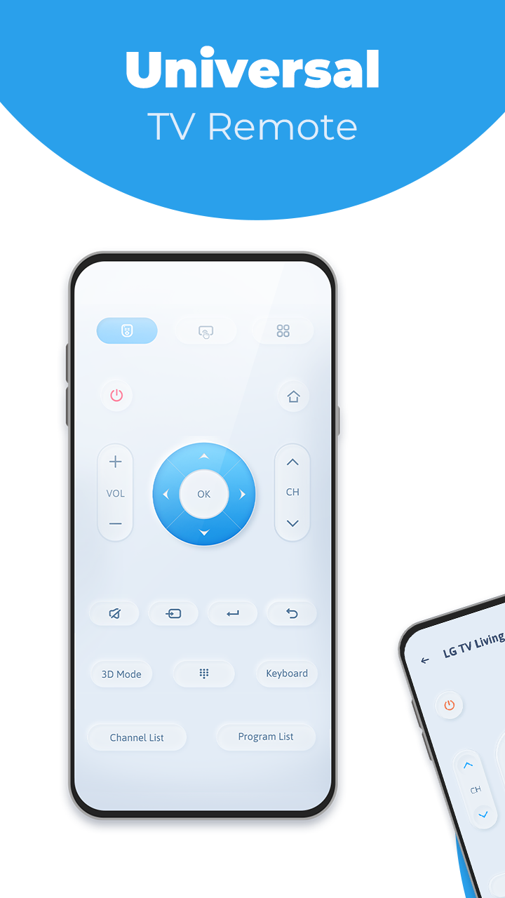 اسکرین شات 1 برنامه Universal TV Remote Control