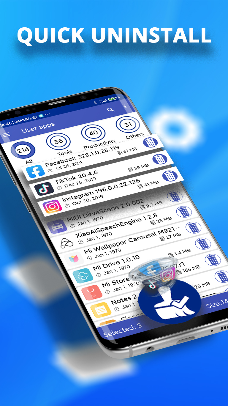 اسکرین شات 2 برنامه Revo Uninstaller Mobile