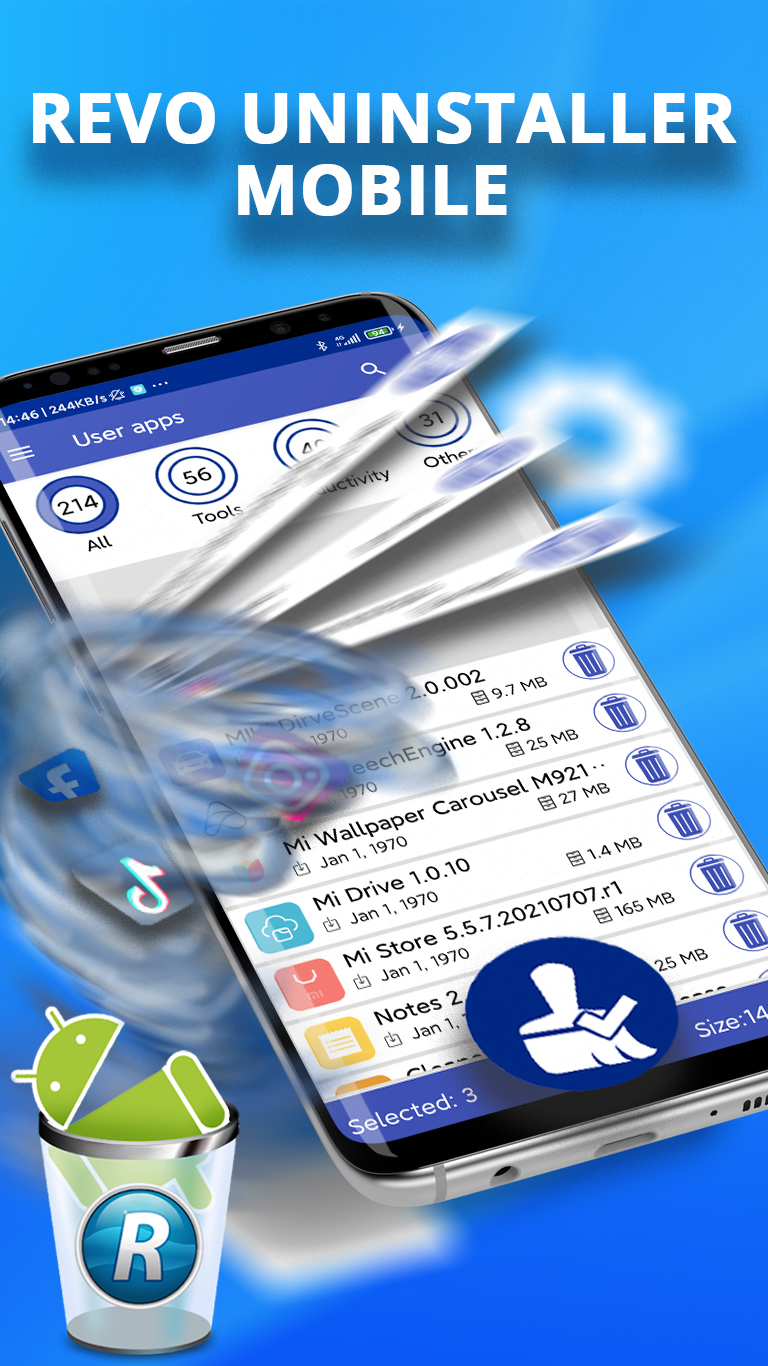 اسکرین شات 1 برنامه Revo Uninstaller Mobile