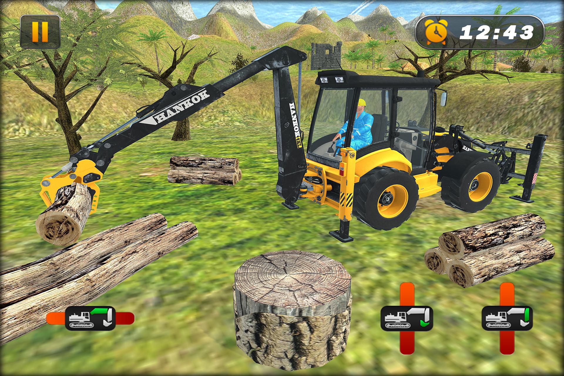 اسکرین شات 4 بازی Heavy Excavator Crane Digger