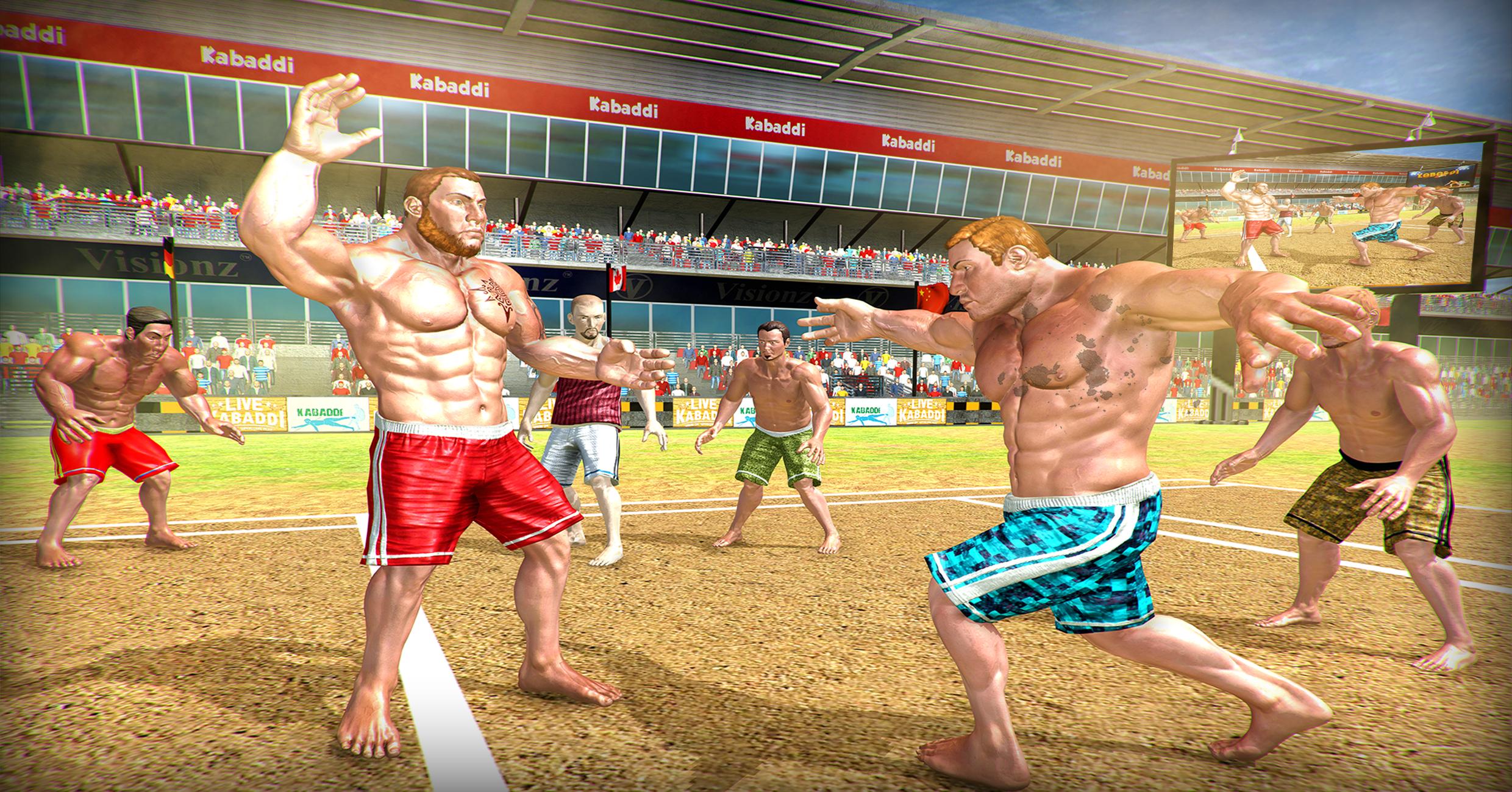 اسکرین شات 1 بازی Kabaddi Fighting Pro Wrestling