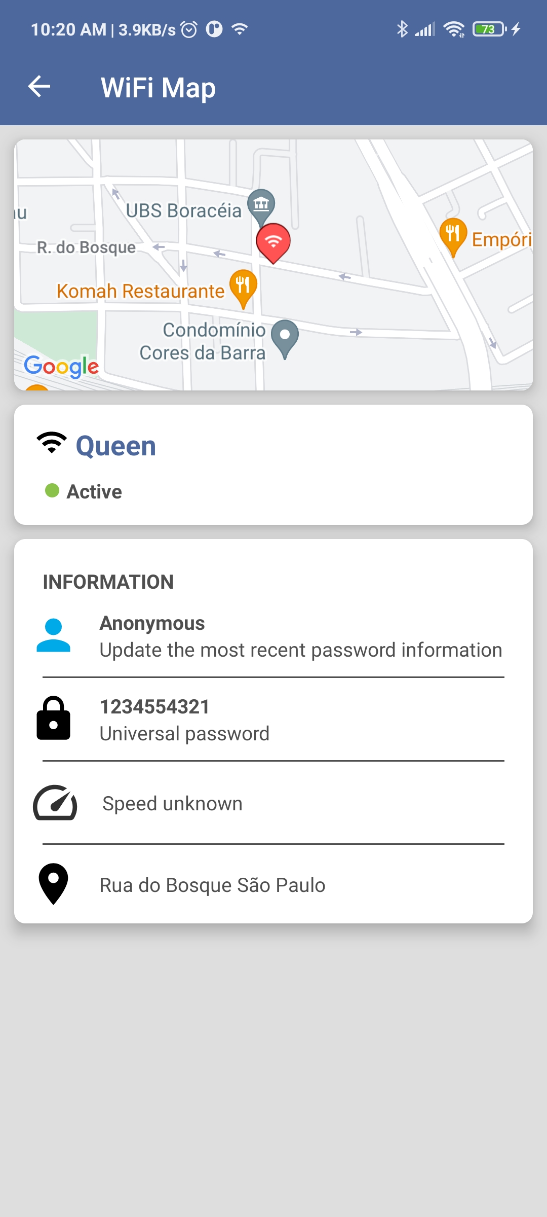 اسکرین شات 4 برنامه WiFi Finder Passwords - Map