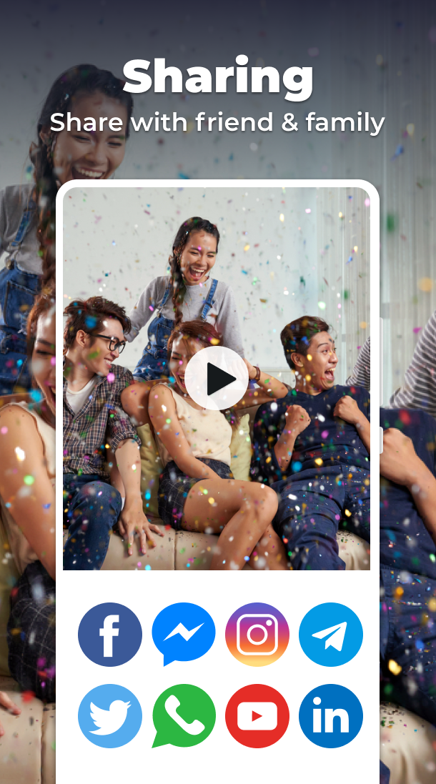 اسکرین شات 7 برنامه Photo Video Maker With Music