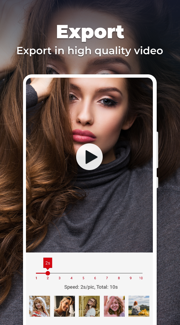 اسکرین شات 8 برنامه Photo Video Maker With Music