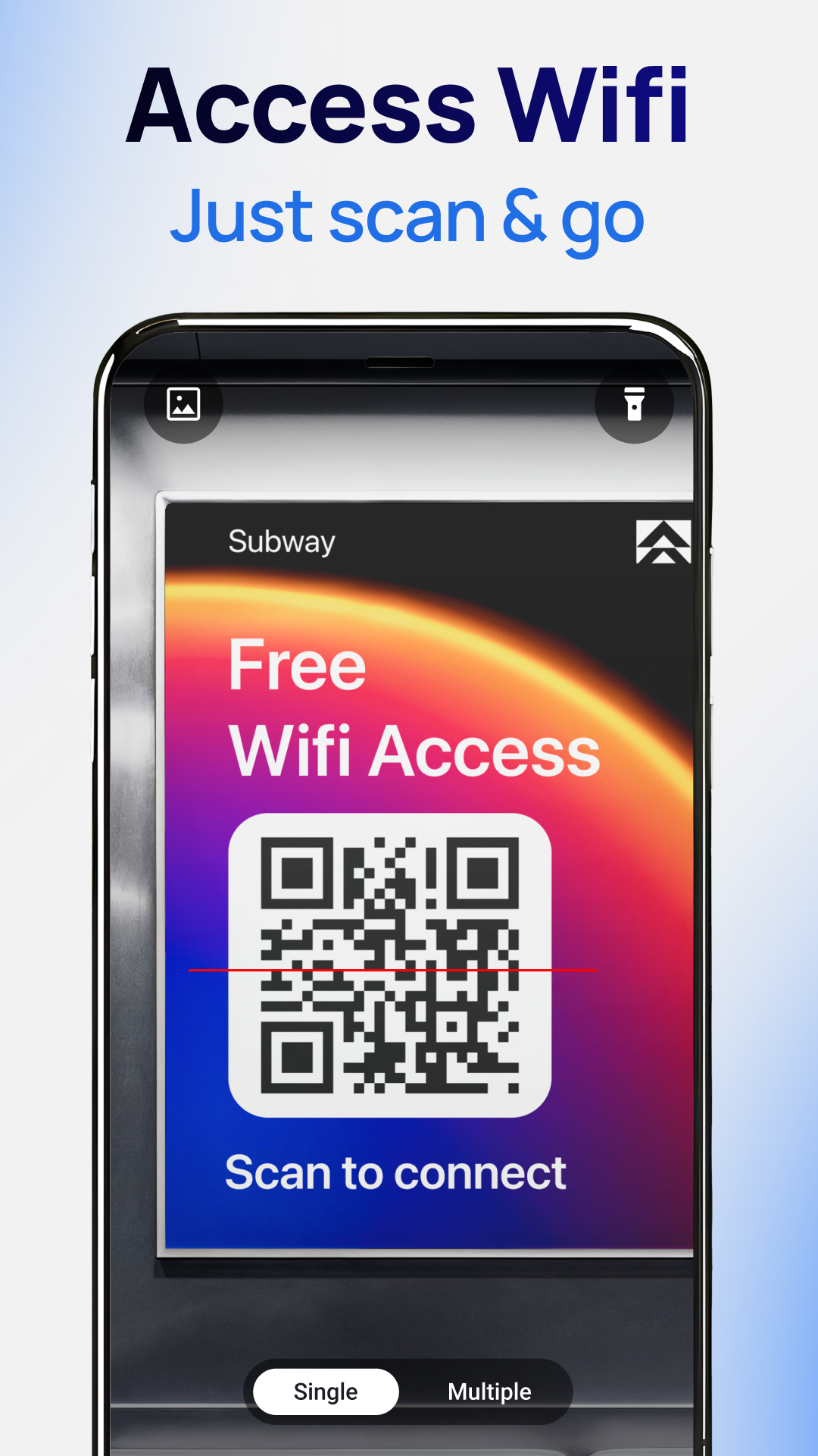 اسکرین شات 6 برنامه QR Code Scanner Barcode Reader