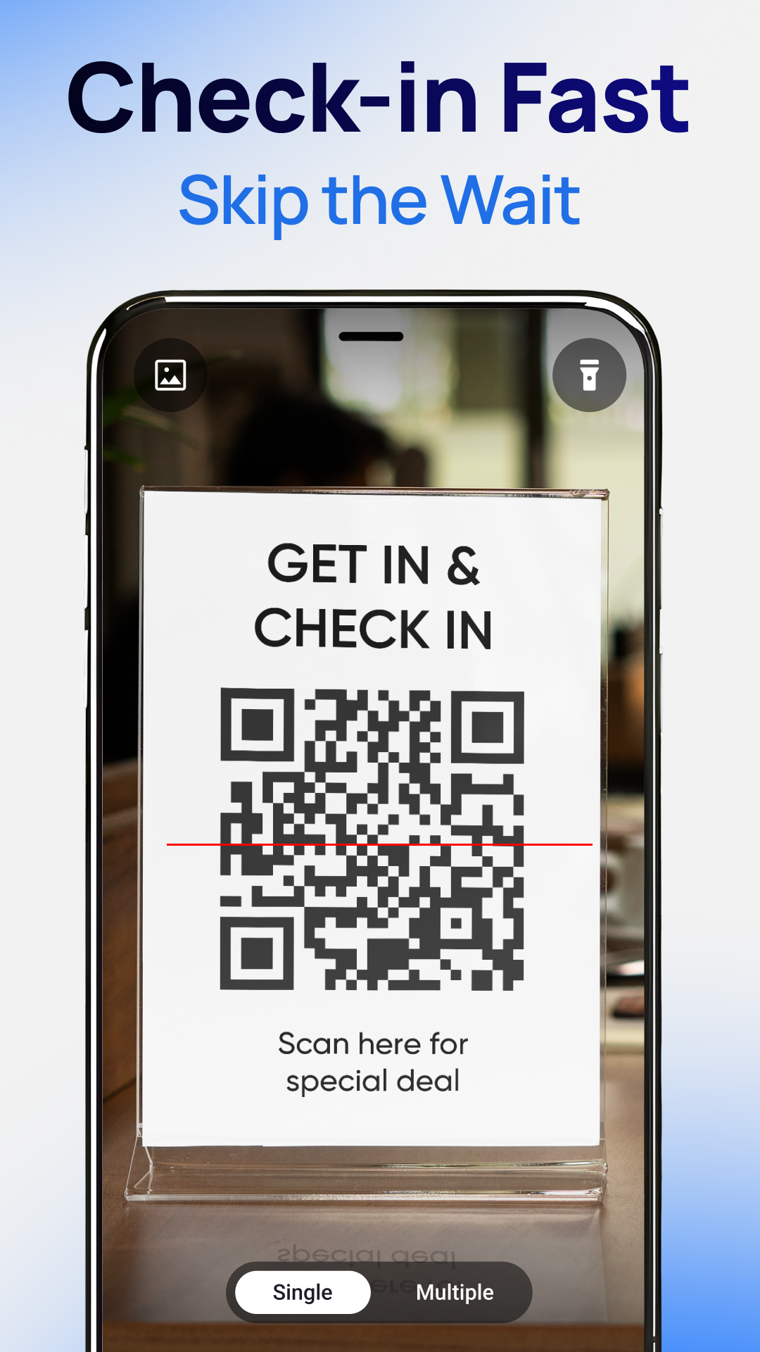 اسکرین شات 3 برنامه QRGo: QR & Barcode Scanner
