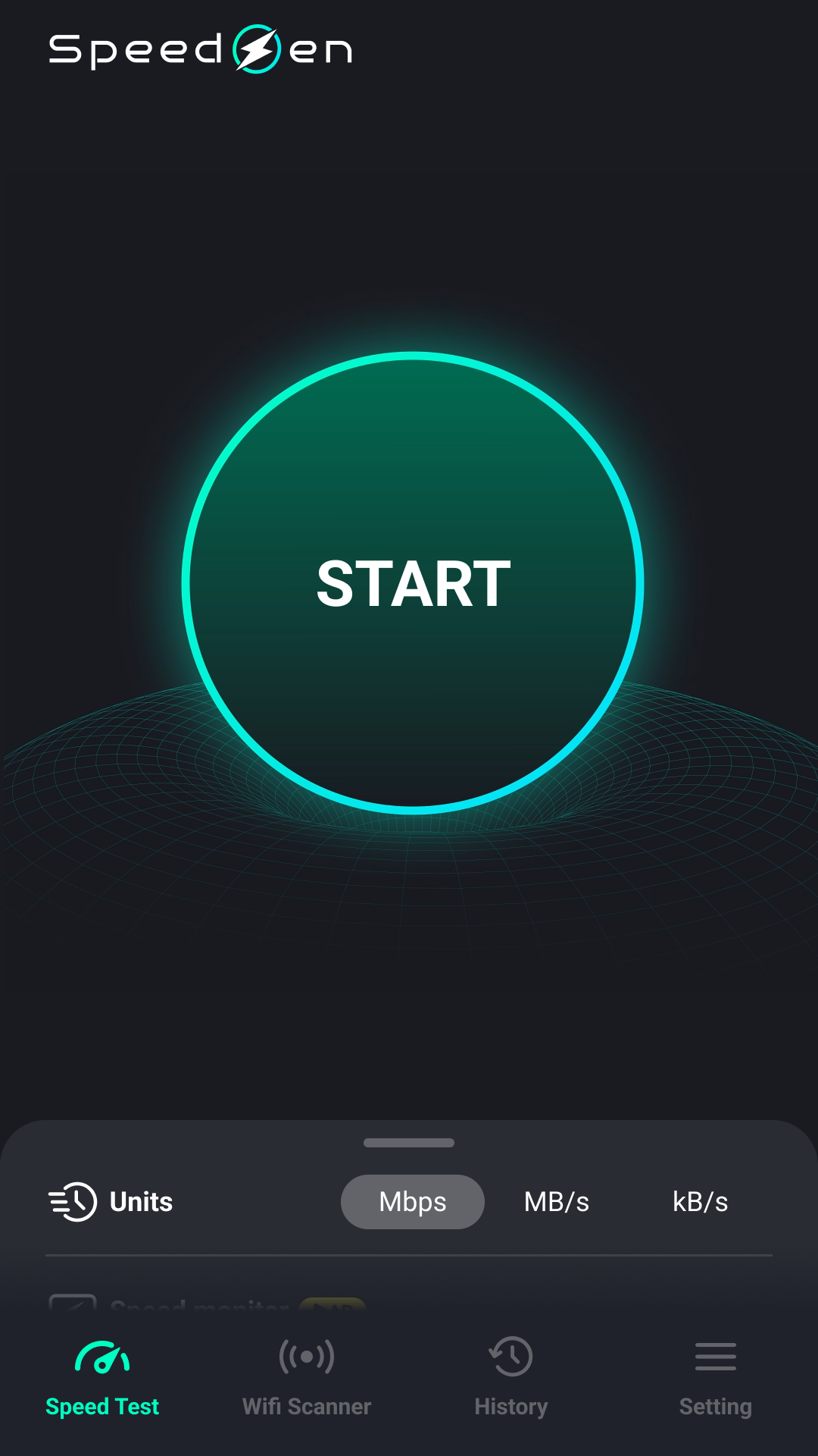 اسکرین شات 6 برنامه Speed Test 5G, Wifi - SpeedZen
