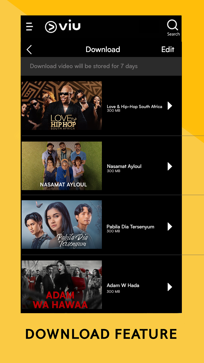 اسکرین شات 4 برنامه Viu: Dramas, TV Shows & Movies