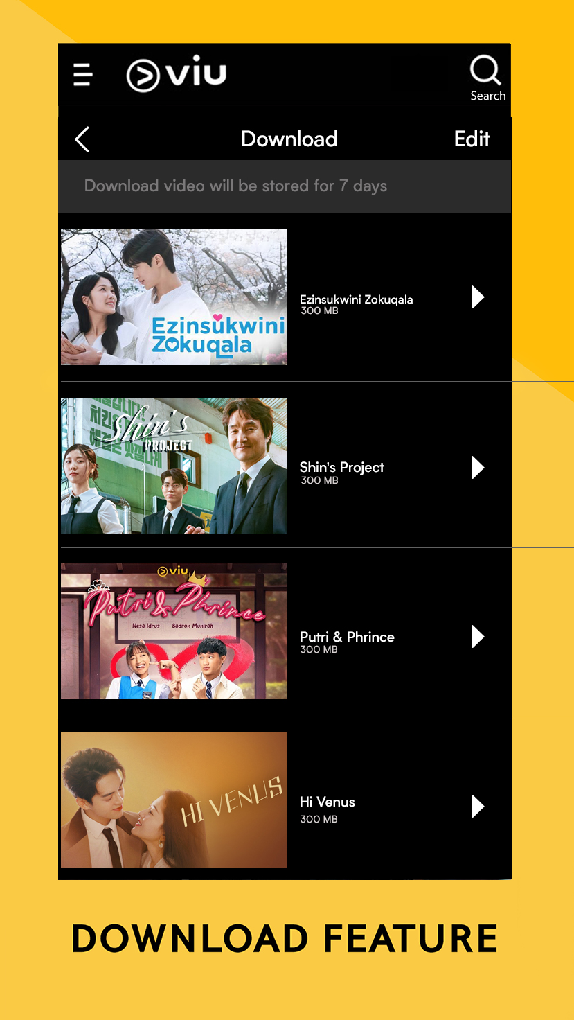 اسکرین شات 4 برنامه Viu: Dramas, TV Shows & Movies