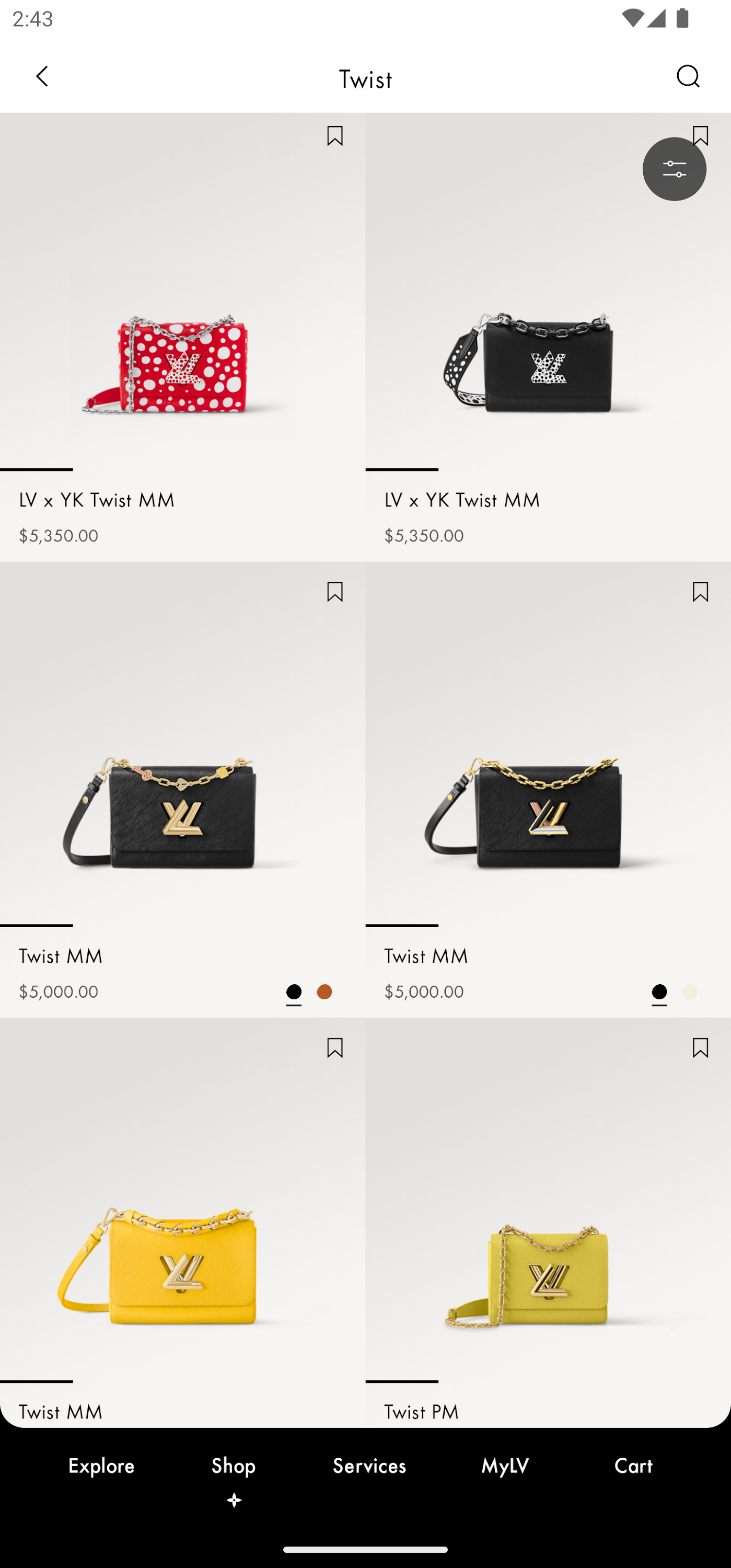 اسکرین شات 4 برنامه Louis Vuitton