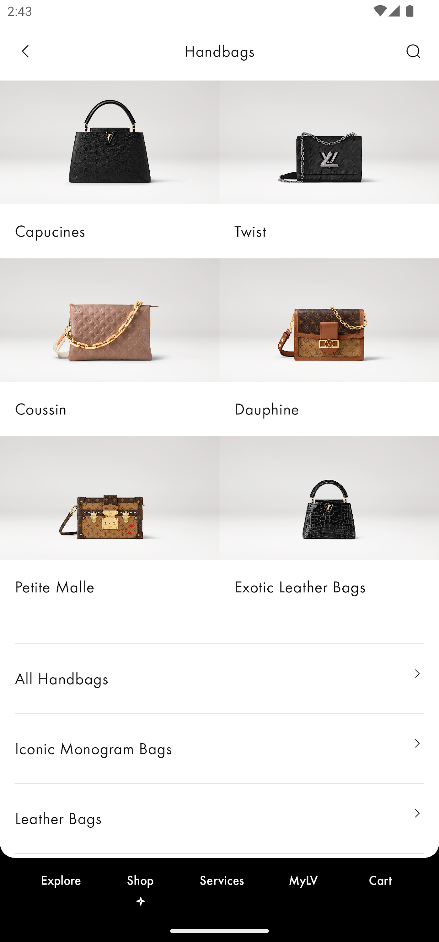 اسکرین شات 3 برنامه Louis Vuitton