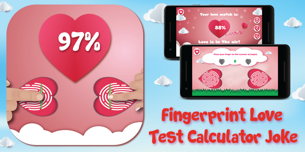 اسکرین شات 1 برنامه Love Test Calculator Joke
