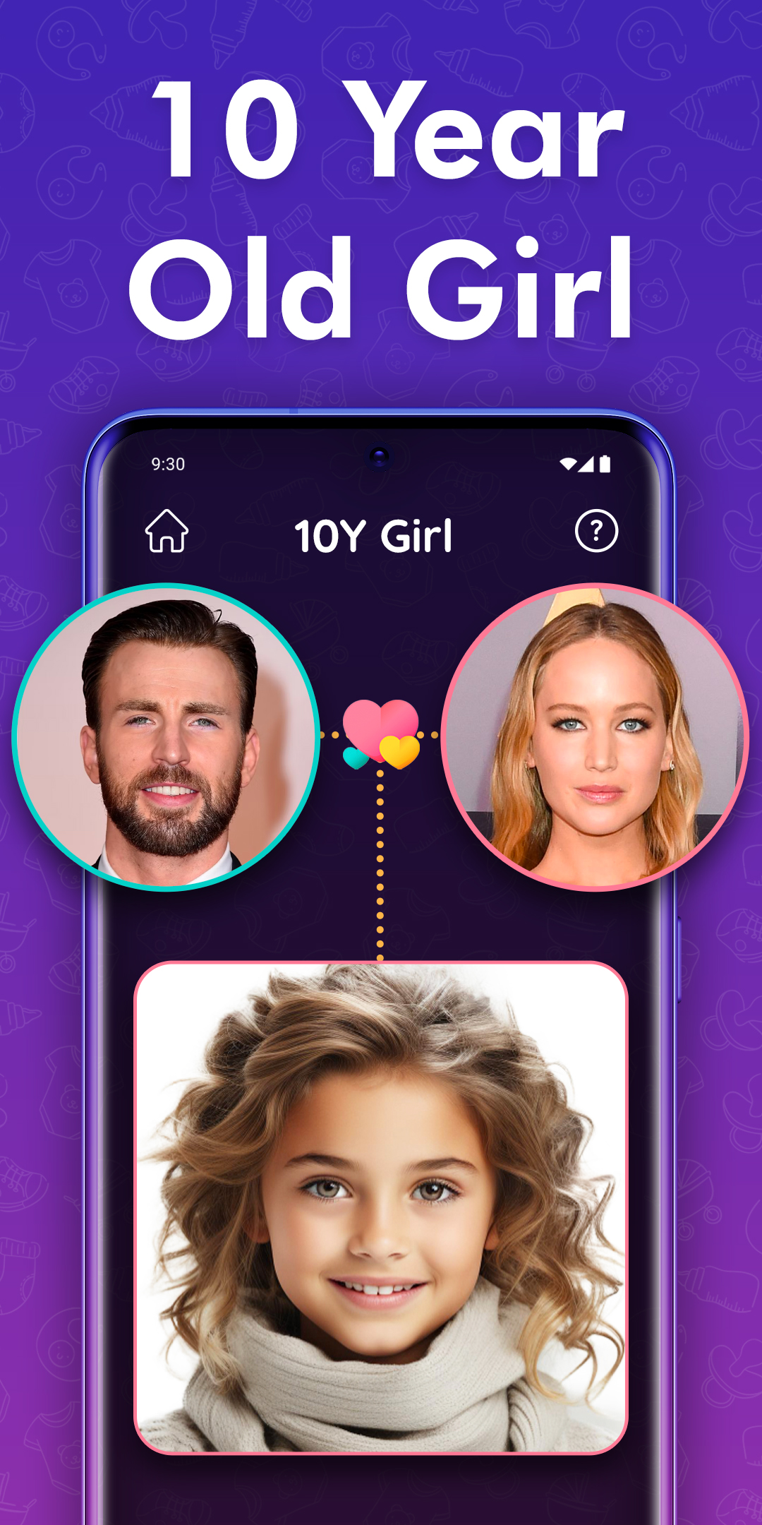 اسکرین شات 4 برنامه AI Baby Face Generator