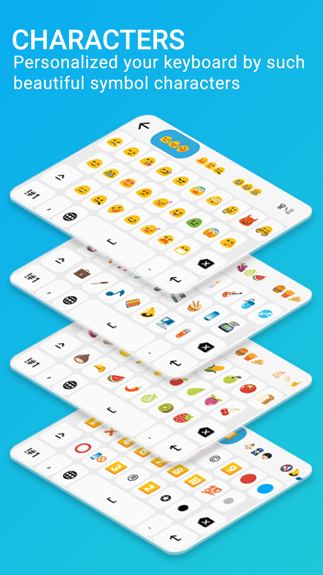 اسکرین شات 3 برنامه Fancy Stylish Font Keyboard