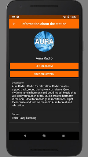 اسکرین شات 5 برنامه Radio - FM Cube