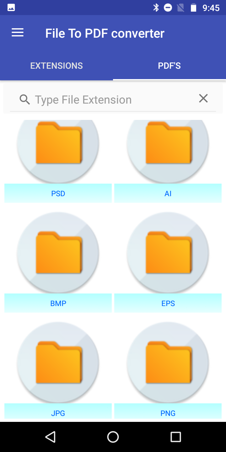 اسکرین شات 5 برنامه File to PDF Converter(AI, PSD)