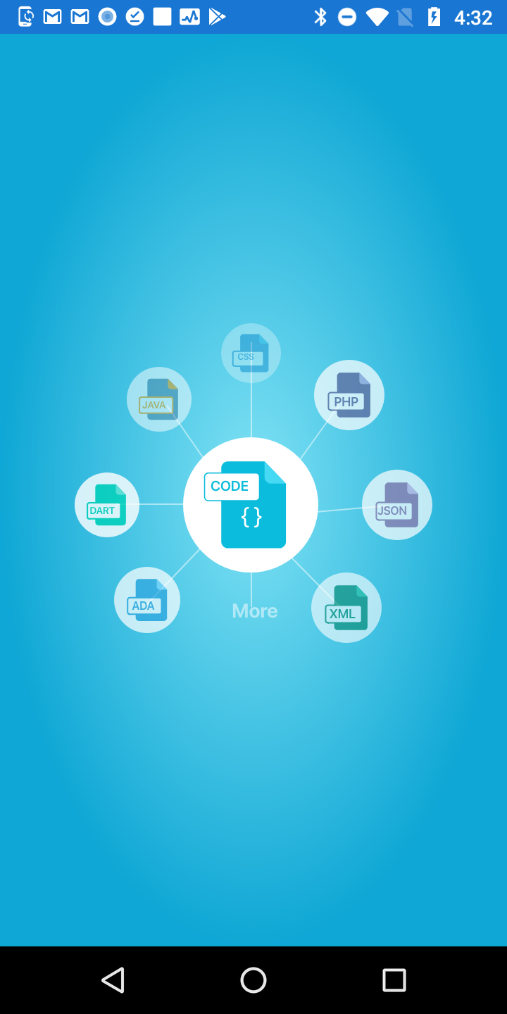 اسکرین شات 1 برنامه Source Code Viewer(Css, Java,