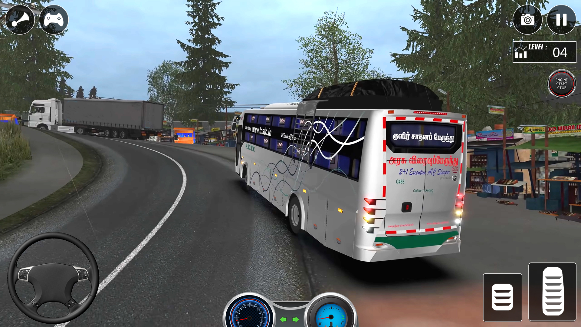 اسکرین شات 3 بازی Offroad Bus Game Bus Simulator