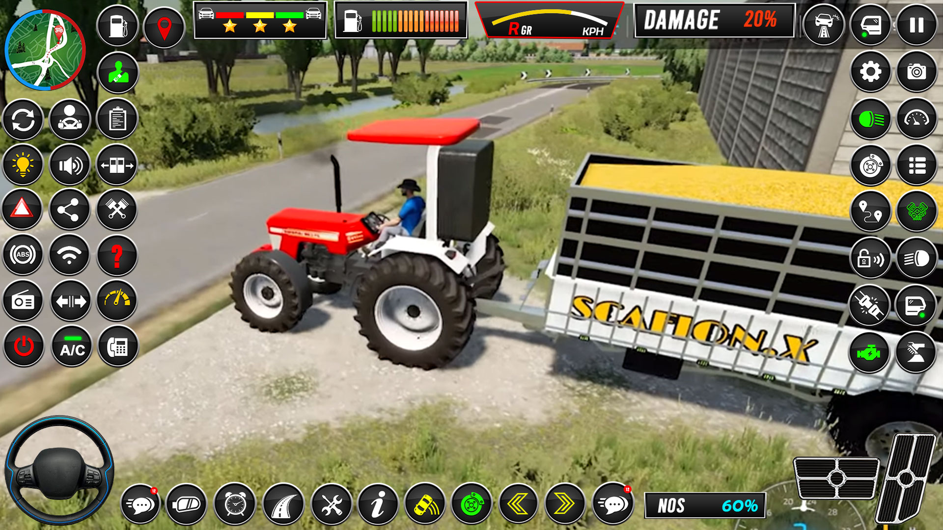 اسکرین شات 5 بازی Tractor Driving Farming Games