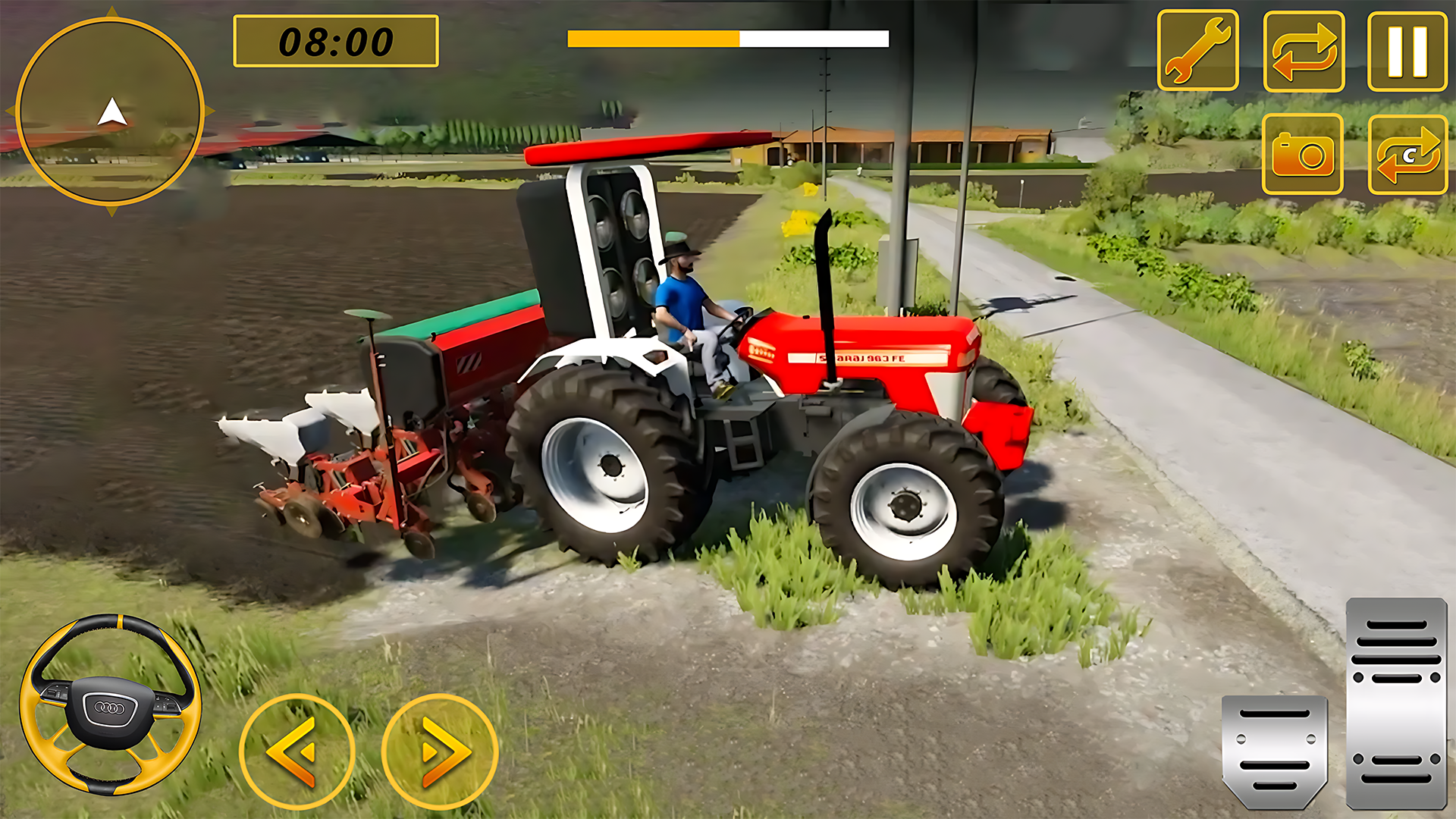 اسکرین شات 7 بازی Tractor Transport Farming Game